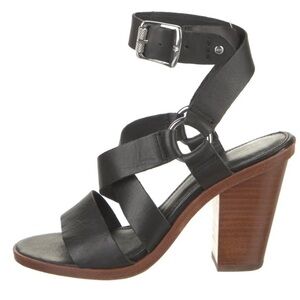 FRYE SARA HARNESS Heel Sandal